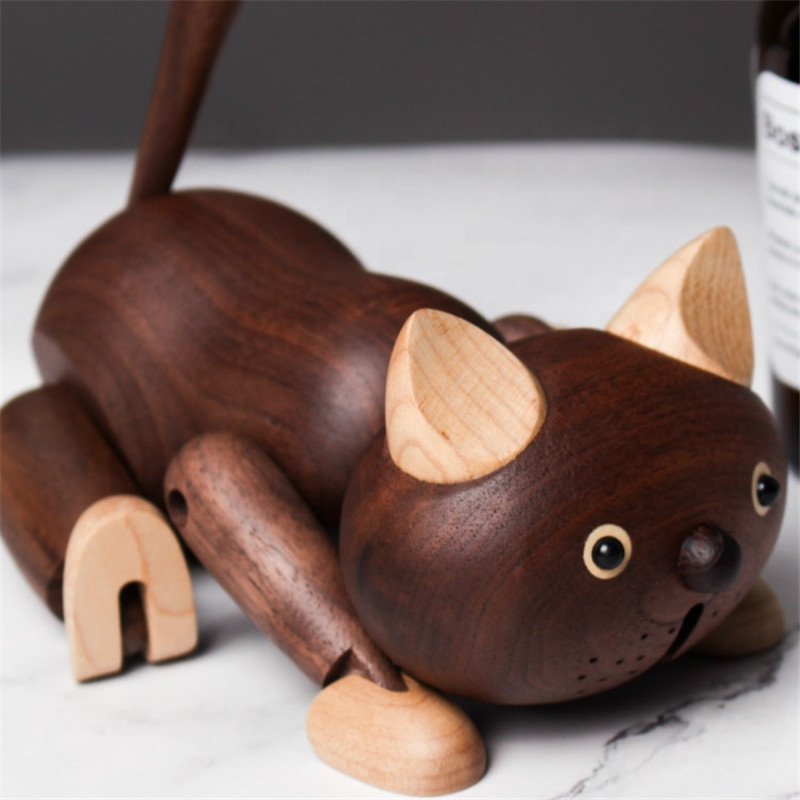 Wooden Animal Cat